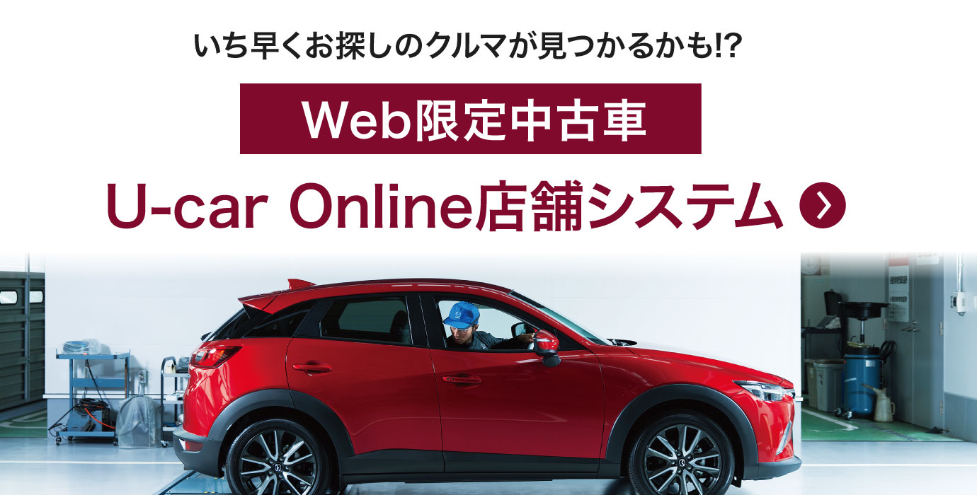 Web限定中古車　U−car Online店舗システム